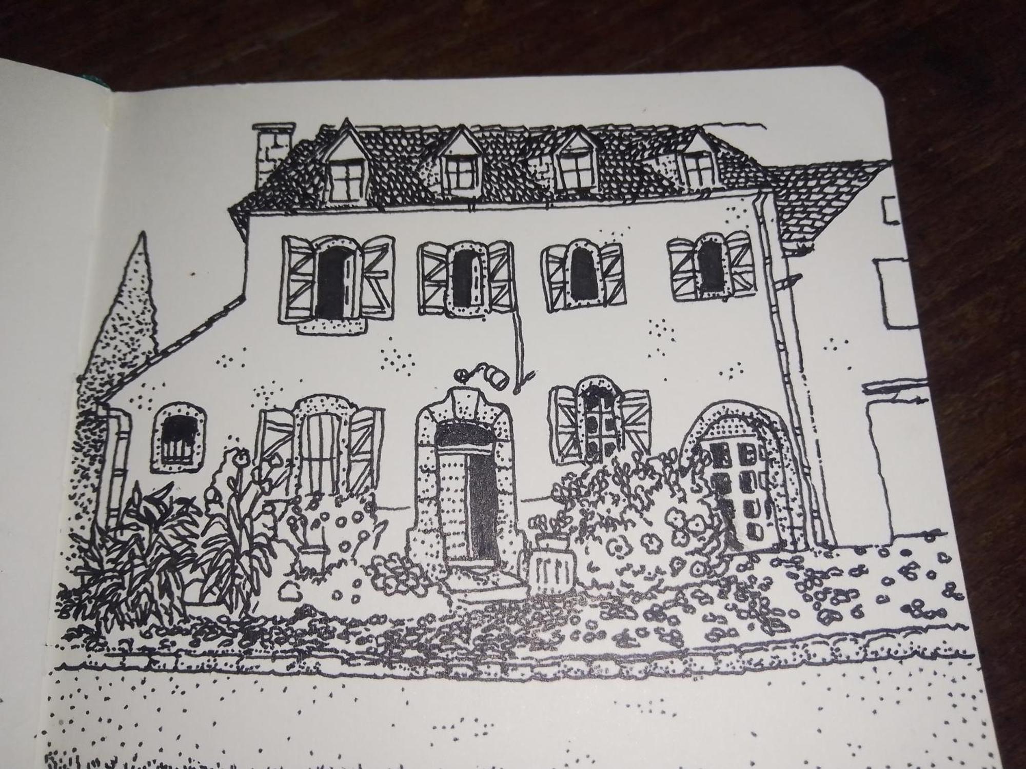Gite Maison Chourrist Capbis Exteriér fotografie